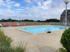 Appartement d'une chambre avec piscine partagee et jardin clos a Montmartin sur Mer a 2 km de la plage